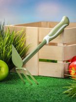 Мотыжка грабли-бороздовичок, сталь, 320 мм, комбинированная, Worth, T303B01