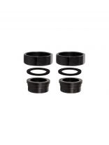 Гайки для насоса, сталь, 1"х1" 1/2, г-г, 2 шт, 50 слоев, Jemix, G 1 1/2 F-G 1 F