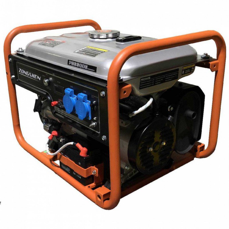 Бензиновый генератор ZONGSHEN PB 3300 E