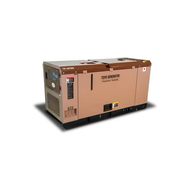 Дизельный генератор TOYO TG-28TBS
