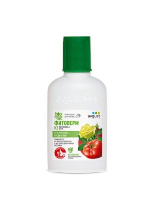 Инсектицид Фитоверм, от комплекса вредителей на растениях, флакон, 50 мл, Avgust
