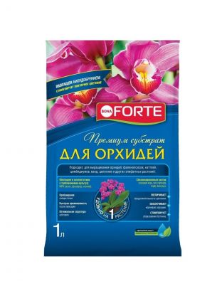 Грунт Субстрат, для орхидей, 1 л, Bona Forte