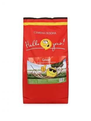 Семена Газон, Gnom Gras, 10 кг, низкорастущий, ГазонCity