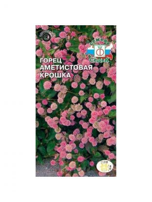 Семена Цветы, Горец, Аметистовая крошка, 0.1 г, цветная упаковка, Седек