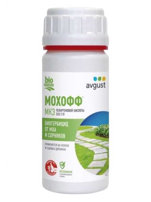 Гербицид Мохофф, от мха и сорняков, 100 мл, Avgust