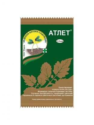 Удобрение Атлет, регулятор роста, 1.5 мл