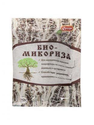 Удобрение Биомикориза, стимулятор корнеобразования, 20 г, Ортон
