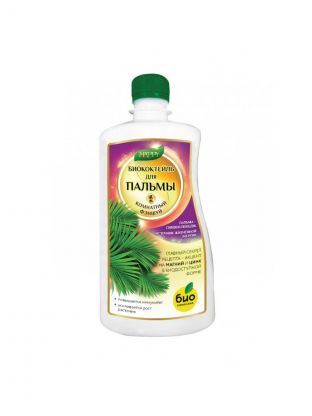 Удобрение Happy, биококтейль для пальмы, органоминеральное, жидкость, 500 мл, Био-комплекс