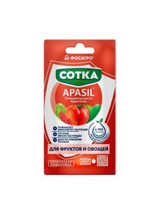 Удобрение Апасил, стимулятор роста, стик, 30 г, Сотка