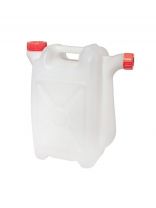 Канистра пластик, 25 л, прямоугольная, со сливом, в ассортименте, М565, Альтернатива