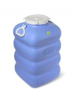 Бочка пластик, пищевая, 80 л, прямоугольная, с ручками, фиолетовая, С906ФИЛ, Гранде, Martika