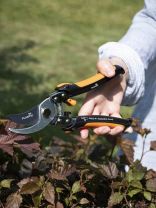 Секатор диаметр реза 20 мм, лезвие плоскостное, телескопические ручки, Plantic, Pro86, фибергласовая обрезиненная рукоятка, 35386-01