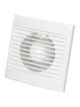 Вентилятор вытяжной настенный, Event, установочный диаметр 100 мм, 13 Вт, 130 м3/ч, обратный клапан, 100Сок