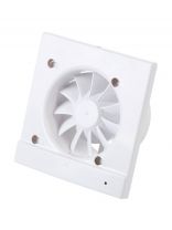 Вентилятор вытяжной настенный, Luna, установочный диаметр 100 мм, 13 Вт, 105 м3/ч, слоновая кость, Серия SFERA, LUNA SF 100ivory