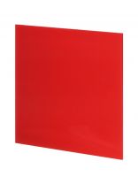 Лицевая панель для вентилятора Viento, установочный диаметр 100 мм, красная, SYSTEM+ Серия GORIZONT, GORIZONT 100red