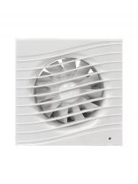 Вентилятор вытяжной настенный, Viento, установочный диаметр 100 мм, 130 м3/ч, Волна, В100С STILL-B