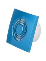 Вентилятор вытяжной настенный, Event, 98 мм, 13 Вт, 90 м3/ч, синий, Зефир, 100С