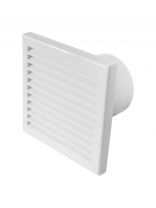 Вентилятор вытяжной настенный, Event, установочный диаметр 100 мм, 13 Вт, 130 м3/ч, Turbo, 100В