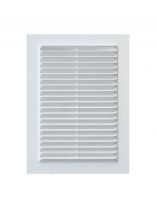 Решетка вентиляционная пластик, 130х180 мм, с сеткой, ERA