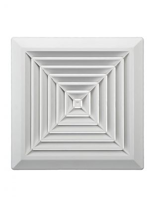 Решетка вентиляционная пластик, 200х200 мм, Event, ПК 200