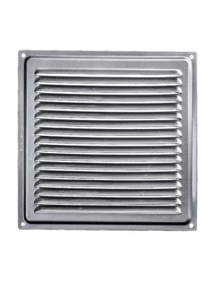 Решетка вентиляционная металл, 170х240 мм, серебро, Event, 1724ВРС