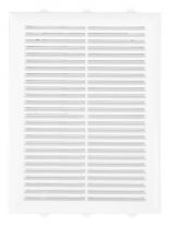 Решетка вентиляционная пластик, 170х240 мм, с сеткой, Event, 1724М/С