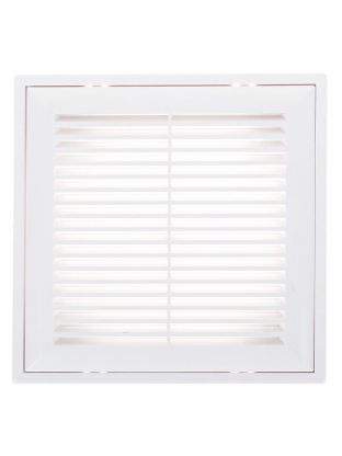 Решетка вентиляционная пластик, разъемная, 150х150 мм, с сеткой, Event, 1515М/Р/С