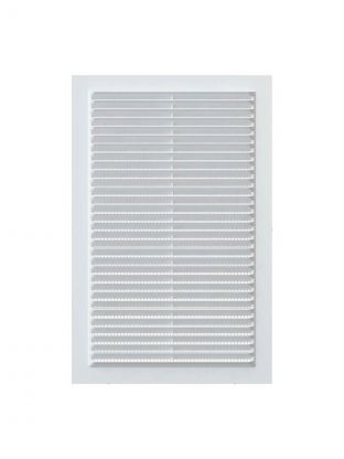 Решетка вентиляционная пластик, 180х280 мм, с сеткой, ERA