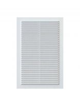 Решетка вентиляционная пластик, 180х280 мм, с сеткой, ERA