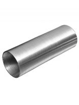 Воздуховод вентиляционый алюминий, диаметр 160 мм, круглый, гофрированный, 3 м, ERA, 16ВА