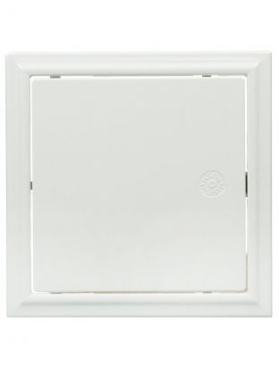 Лючок вентиляционный пластик, 200х200 мм, с замком, Event, 2020ЛПЗ