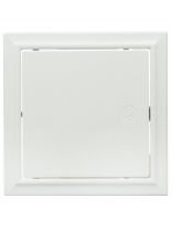 Лючок вентиляционный пластик, 150х150 мм, с замком, Event, 1515ЛПЗ