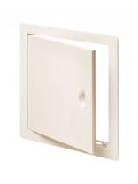 Лючок вентиляционный пластик, 200х200 мм, с ручкой, слоновая кость, Viento, ДР2020