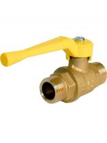 Кран для газа ш-ш, 3/4", ручка, БАЗ