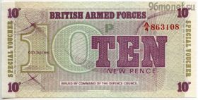 Великобритания 10 нов. пенсов 1972 6 серия