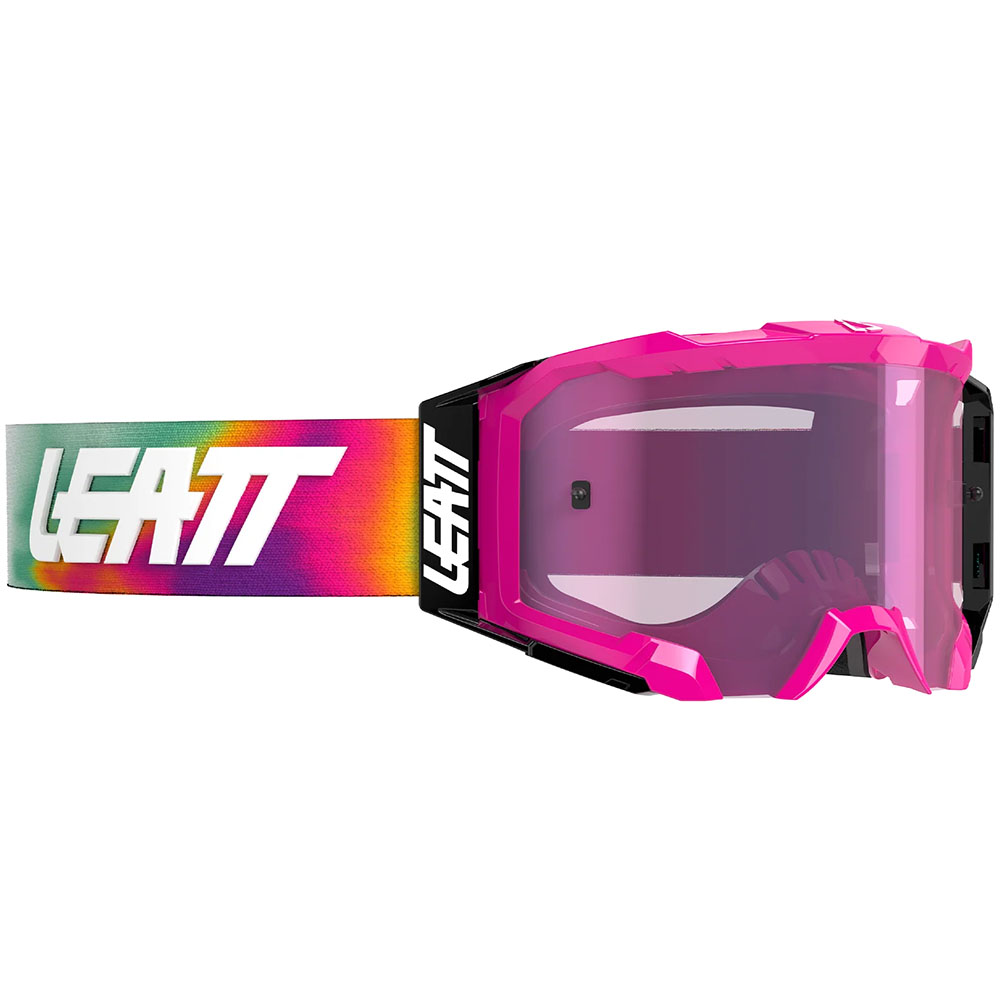 Leatt Velocity 5.5 Iriz Pinata Teal Purple 78% очки для мотокросса и эндуро