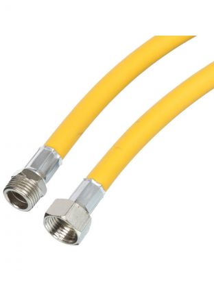 Подводка для газа 3/4"х1.5 м, г-ш, ПВХ, Tuboflex