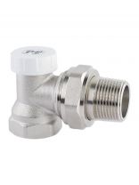 Клапан настроечный для радиатора, 1/2", угловой, ProFactor, PF RVA 378