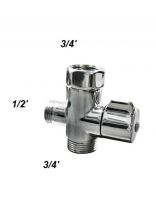 Дивертер для смесителя, латунь, индивидуальная упаковка, Frap, FBBB-3