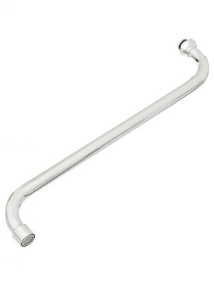 Излив смесителя для ванны, нержавеющая сталь, ИМП, S-круглый излив, 45 см, индивидуальная упаковка, ComfortFactor, 53358