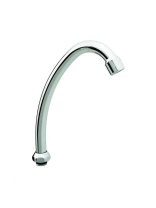 Излив смесителя для кухни, сталь, ИМП, 18.5 см, 3/4 '', индивидуальная упаковка, ComfortFactor, 53355