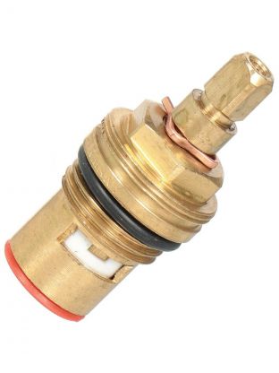 Кран-букса латунь, 1/2 '', 180 °, квадрат 7х7, 2 резьбы, с керамическими вставками, индивидуальная упаковка, 52 г, ComfortFactor, 51807-10