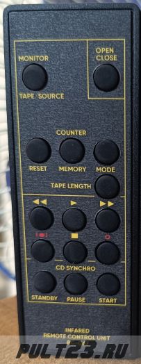 AKAI RC-G67, GX-67, GX-69 аналог (под заказ)