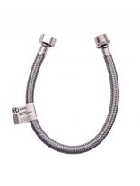 Подводка для воды 1/2"х0.4 м, г-ш, сталь, полиамид, AquaLine
