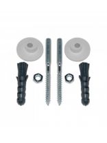 Крепление для умывальника и писсуара, индивидуальная упаковка, MasterProf, Тюльпан, ИС.130174