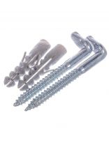 Крепление для водонагревателя, 2 шт, 10 х 100 мм, СантехКреп, Костыль, 1.5.1