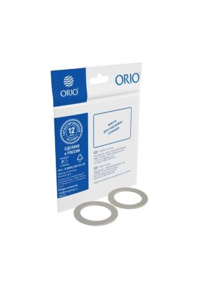 Набор прокладок торцевых для сифона, 40, D=45/32 мм, 2 шт, индивидуальная упаковка, Orio, ПП-4040