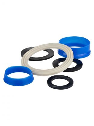 Ремкомплект для сифона, универсальный, резина, черный, MasterProf, №1, ИС.131609