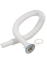 Сифон для мойки, 2400 мм, 1 1/4"х32, полипропилен, с выпуском, с гайкой, Orio, А-30193