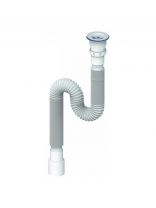 Сифон для мойки, 1500 мм, 1" 1/2, 40, полипропилен, Unicorn, D240Р